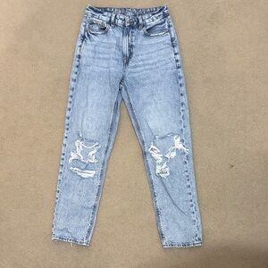 American Eagle Outfitters Light Blue High Rise Jeans